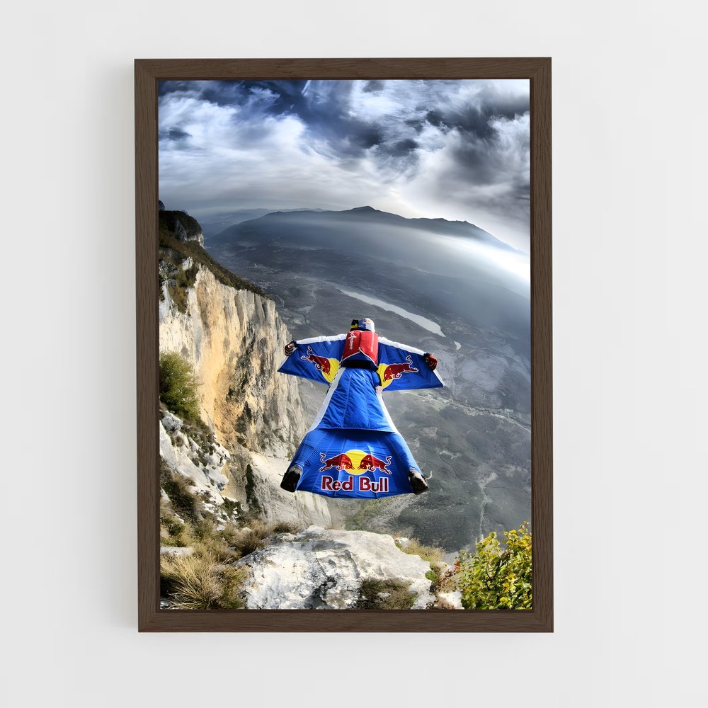 Poster Wingsuit flying – affiche Vol en wingsuit (vue 5)